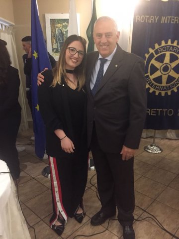 Celebrazione della Costituzione dell'Interact Club di Canosa